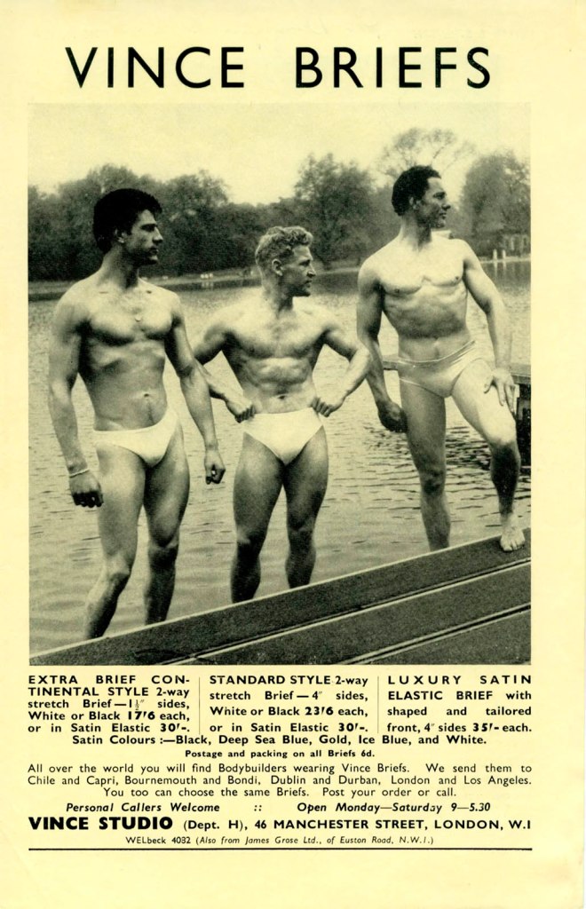 Bill Green (Vince). 'Vince advertisement' Health and Strength, 29 May 1952