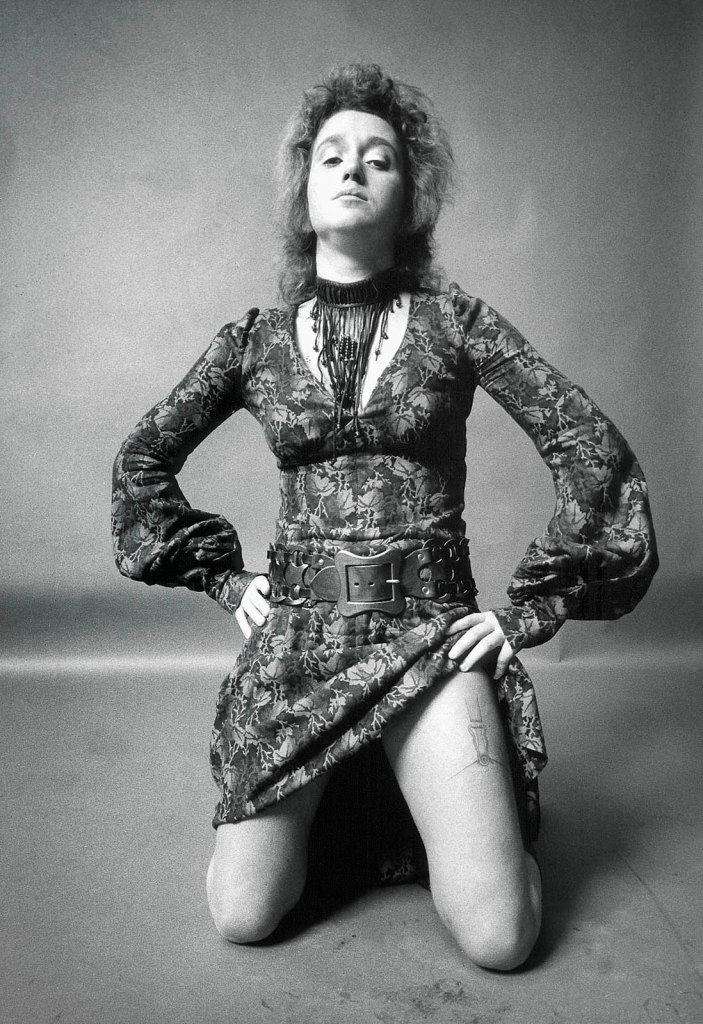 VALIE EXPORT (Austrian, b. 1940) 'BODY SIGN B' 1970 from the exhibition 'VALIE EXPORT – The Photographs' at the Fotomuseum Winterthur, Zurich, Switzerland, February - May, 2023