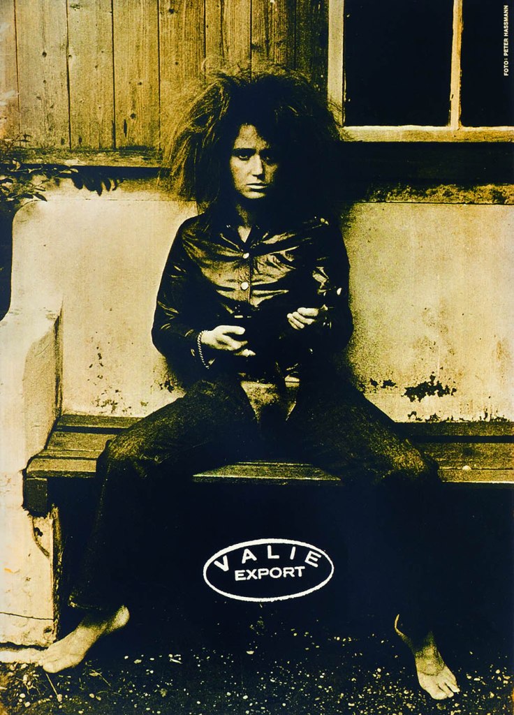 VALIE EXPORT (Austrian, b. 1940) 'Action Pants: Genital Panic' 1969 from the exhibition 'VALIE EXPORT – The Photographs' at the Fotomuseum Winterthur, Zurich, Switzerland, February - May, 2023