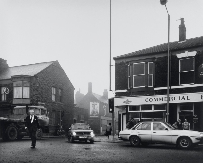 Graham Smith (British, b. 1947) 'Bennetts Corner (Giro Corner), the Erimus Club and Commercial Pub, South Bank, Middlesbrough' 1982, printed 2008