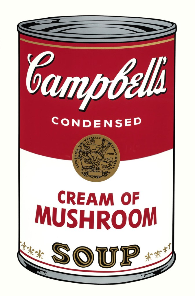 Andy Warhol (American, 1928-1987) 'Cream of mushroom soup' 1968