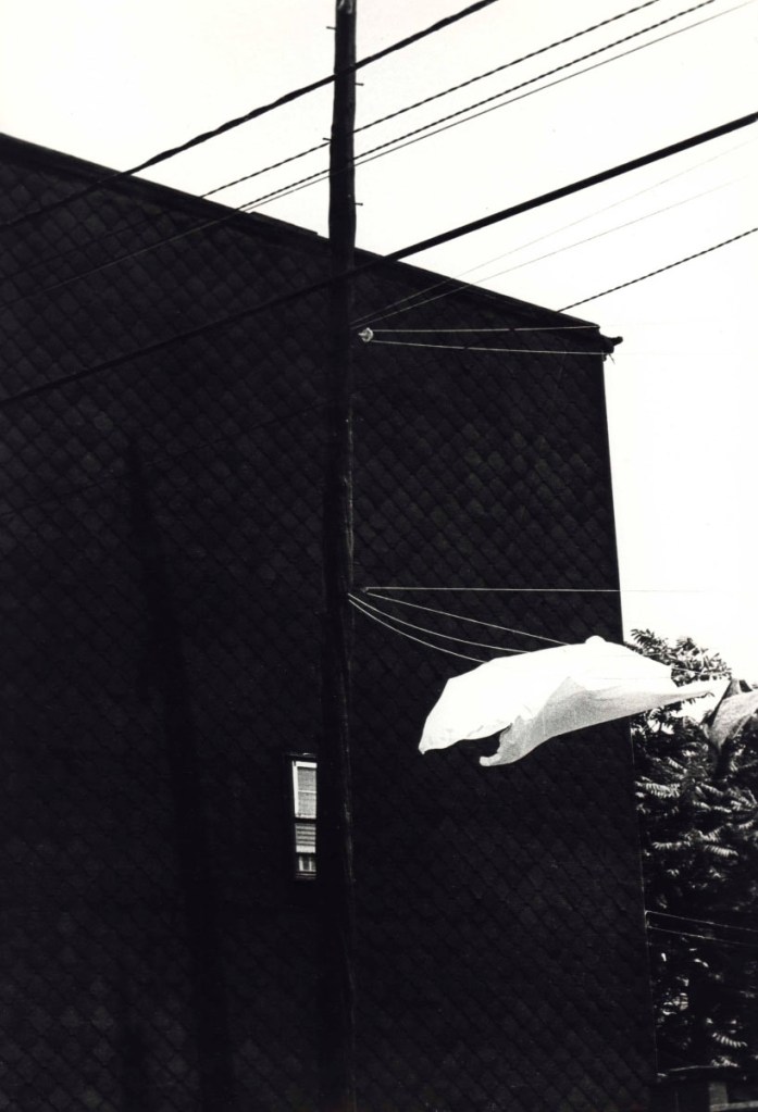 Ming Smith (American, b. 1950) 'Sun Breeze After the Bluing, Hoboken, NJ' 1972 from the exhibition 'Projects: Ming Smith' at the Museum of Modern Art (MoMA), New York, February - May, 2023