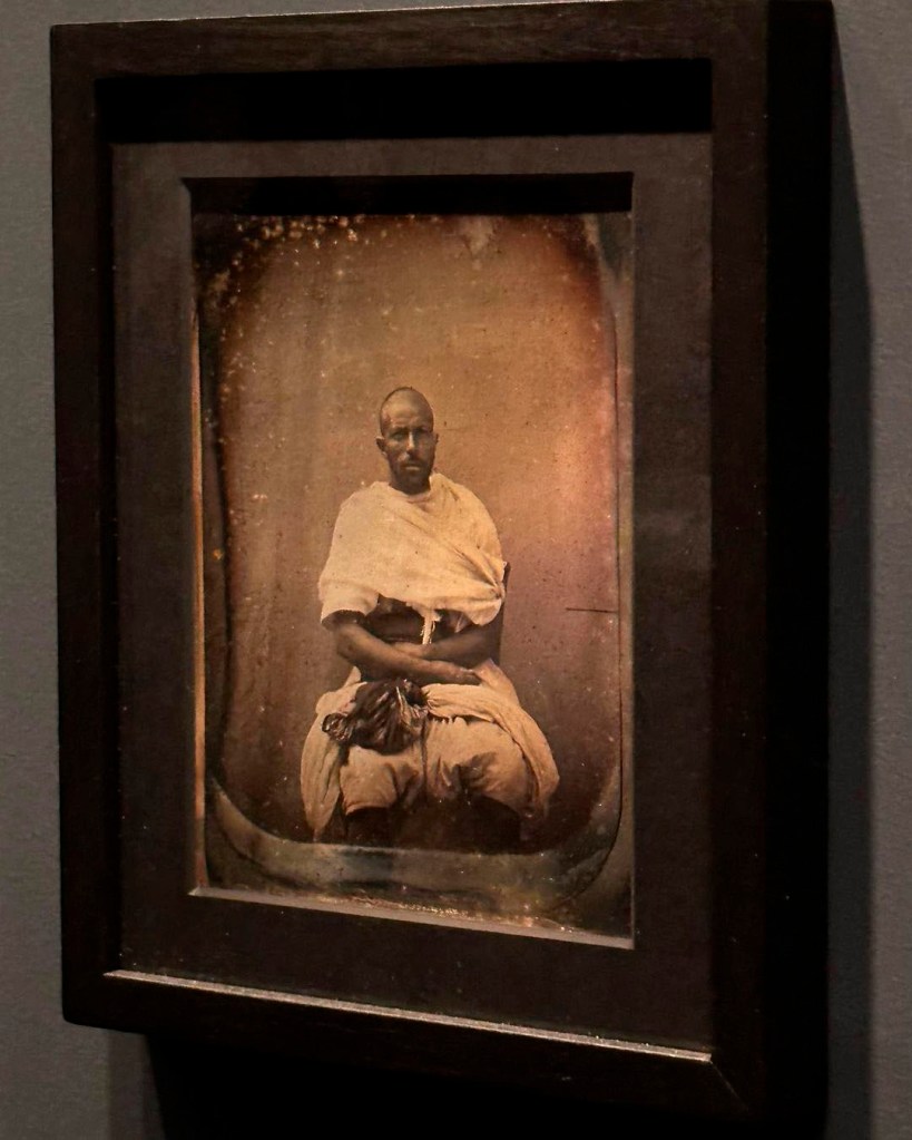 Henri Jacquart (French, 1809 died after 1873) 'Ibrahim Nascer, mozabite' Paris, France, September 1851 (installation view) Henri Jacquart (French, 1809 died after 1873) 'Ibrahim Nascer, mozabite' Paris, France, September 1851 (installation view)