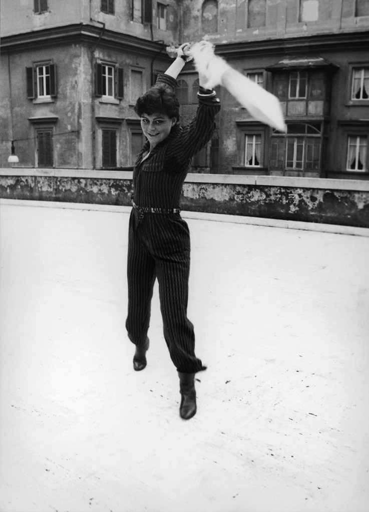 Trix Wetter. 'Portrait of Hannah Villiger' 1976, Rome from the exhibition Exhibition: 'Hannah Villiger: Amaze Me' at Museum Susch, Switzerland, Jan - July 2023