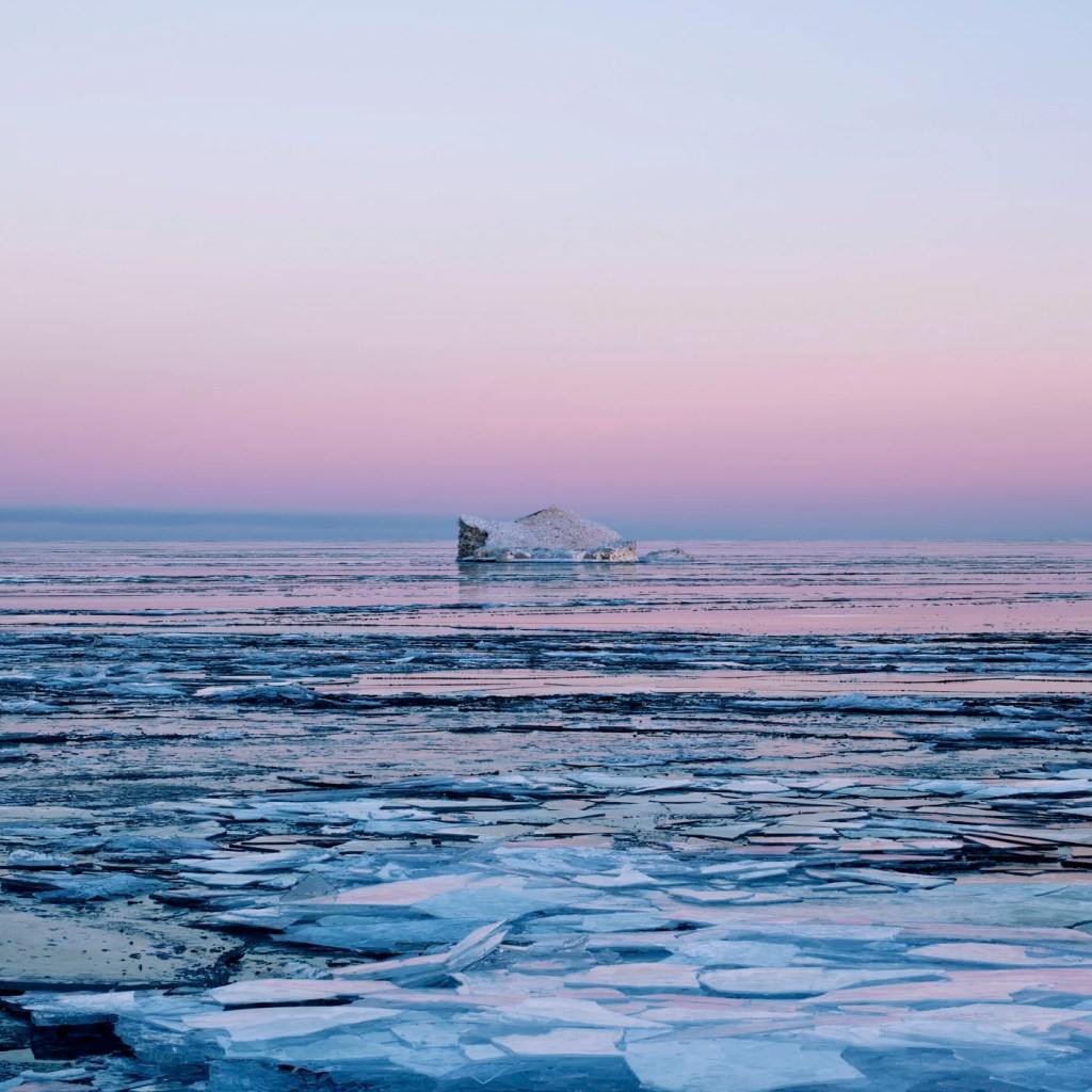 Lucinda Devlin (American, b. 1947) 'Lake Huron, 3-4-13, 6-31pm' 2013