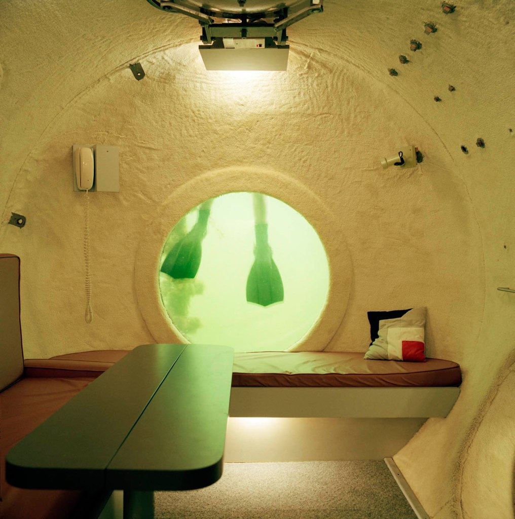 Lucinda Devlin (American, b. 1947) 'Jules UnderSea Lodge, Key Largo, Florida' 1989