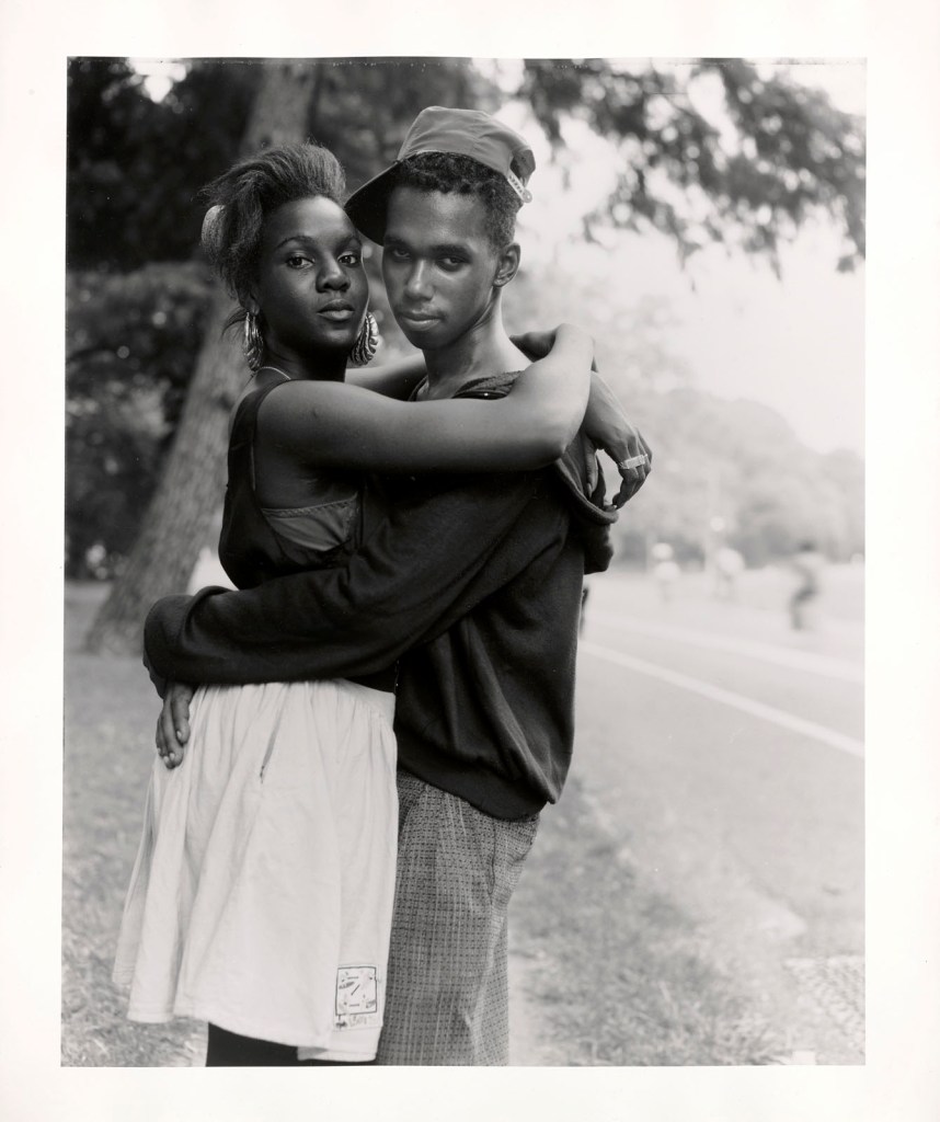 Dawoud Bey (American, b. 1953) 'Couple in Prospect Park, Brooklyn, NY' 1990
