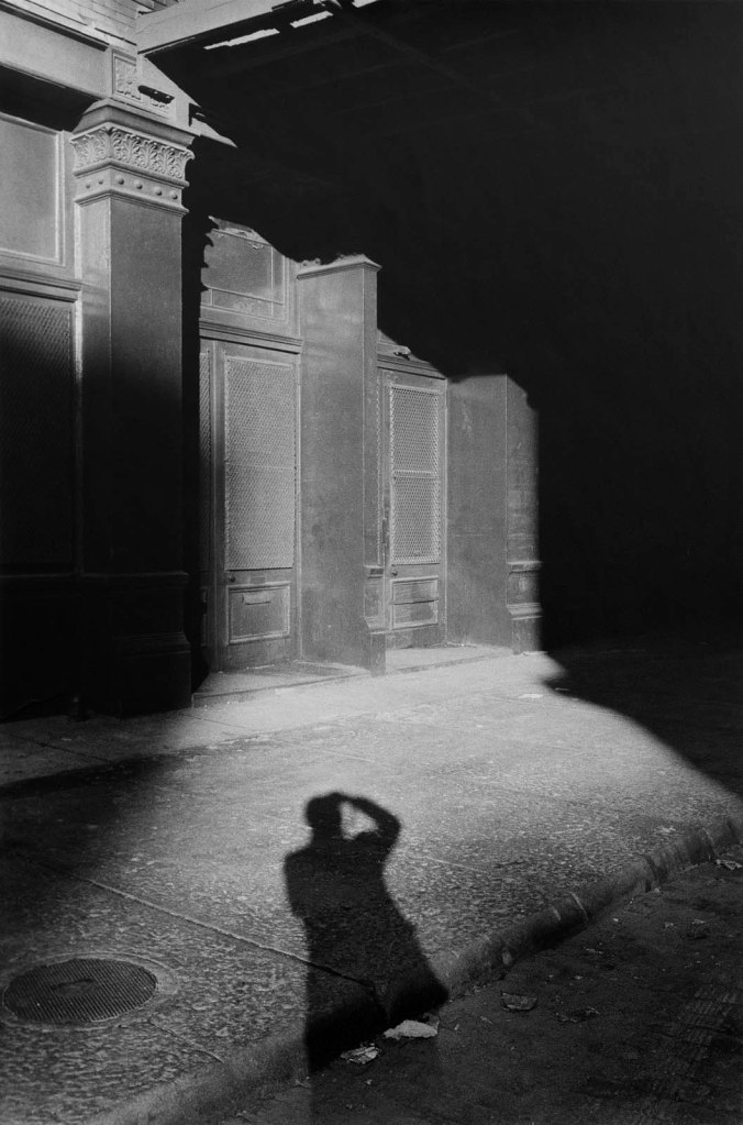 Dawoud Bey (American, b. 1953) 'Self and Shadow, New York, NY' 1980 from the exhibition 'Dawoud Bey & Carrie Mae Weems: In Dialogue' at the J. Paul Getty Museum, Los Angeles, April-  July, 2023