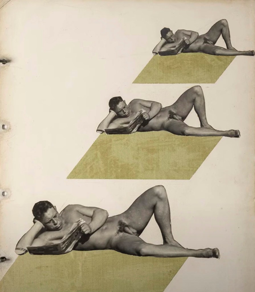 Keith Vaughan (British, 1912-1977) 'Highgate Men's Pond Album' 1933 (detail)