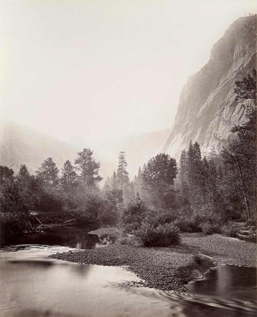 Carleton E. Watkins (American, 1829-1916) 'Mount Starr King and Glacier Point, Yosemite, No. 69' 1865-1866