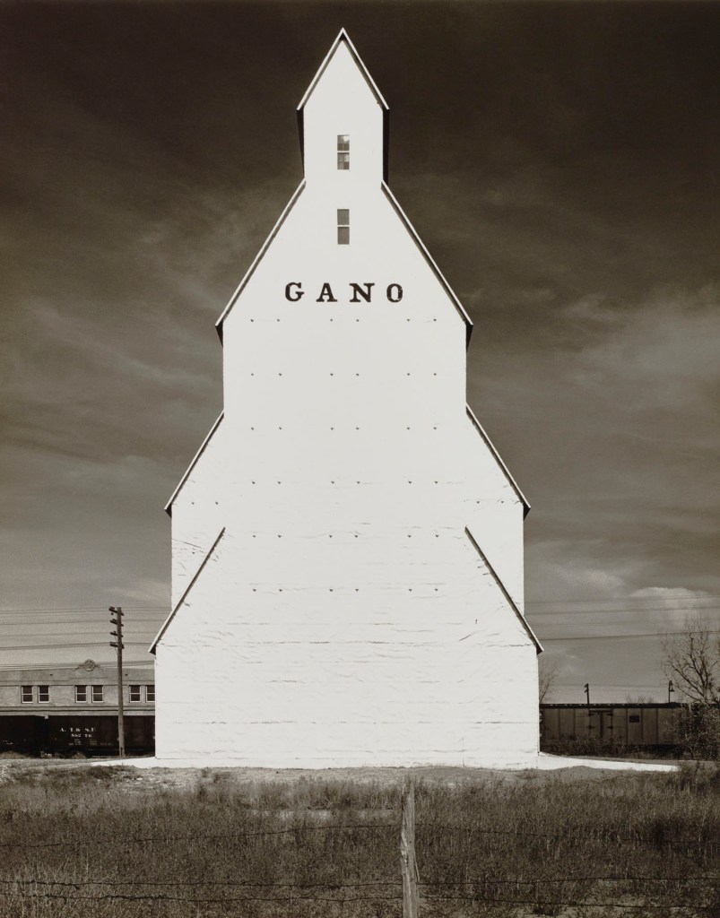 Wright Morris (American, 1910-1998) 'Gano Grain Elevator, Western Kansas' 1940, printed 1979-1981 from the exhibition 'Reality Makes Them Dream: American Photography, 1929-1941' at the Cantor Arts Center at Stanford University, March - July, 2023