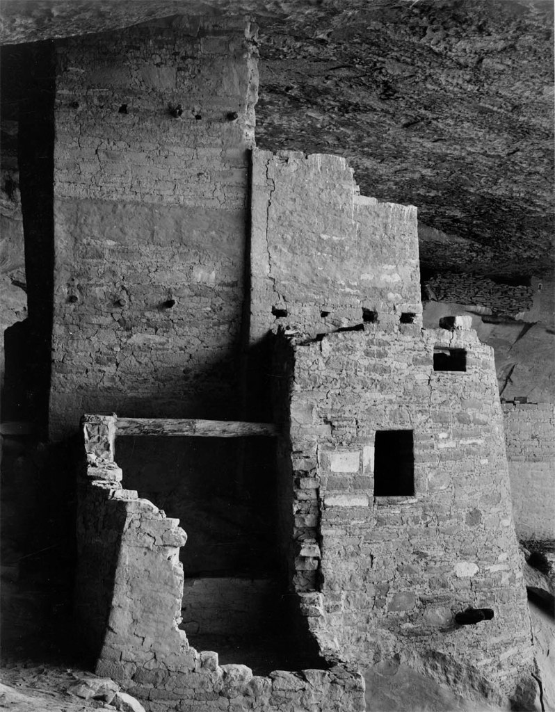 Ansel Adams (American, 1902-1984) 'Cliff Palace, Mesa Verde National Park, Colorado' 1941