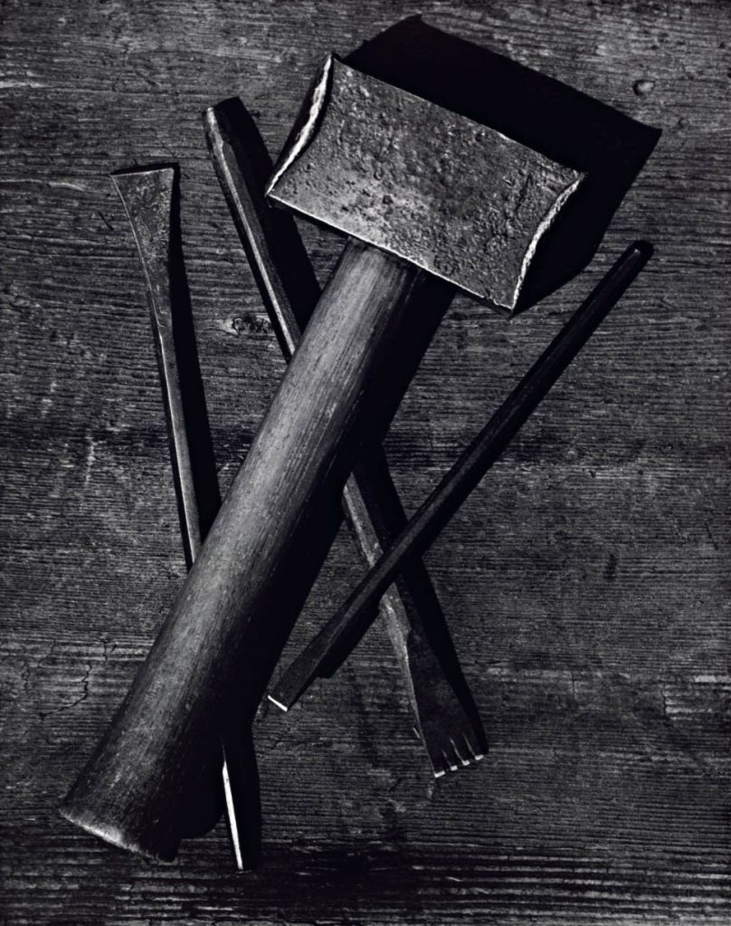 Ansel Adams (American, 1902-1984) 'Sculptor's Tools, San Francisco, California' 1930