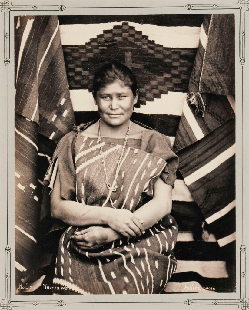 John K. Hillers (American b. Germany, 1843-1925) 'Hedipa, Diné (Navajo) Woman' c. 1879