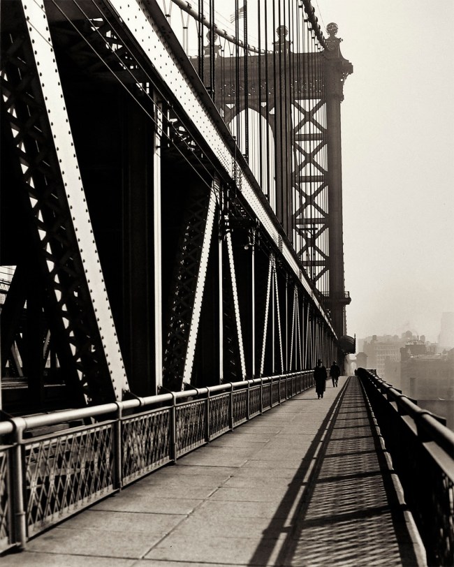 Berenice Abbott (American, 1898-1991) [Manhattan Bridge] 1936