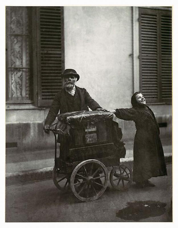 Eugène Atget (French, 1857-1927) Printer: Berenice Abbott (American, 1898-1991) 'Street Musicians' 1898-1999, printed 1956