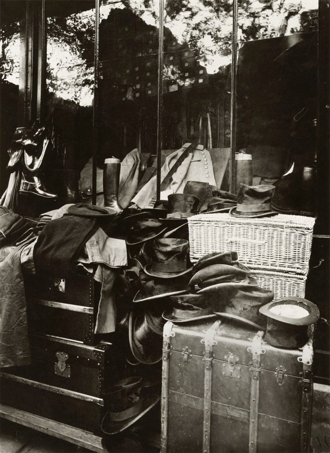 Eugène Atget (French, 1857-1927) Printer: Berenice Abbott (American, 1898-1991) 'Boutique, Marché aux Halles, Paris' 1925, printed c. 1929