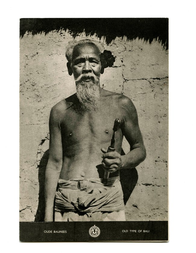 Unknown photographer. 'Oude Balinees / Old Type of Bali' December 1938