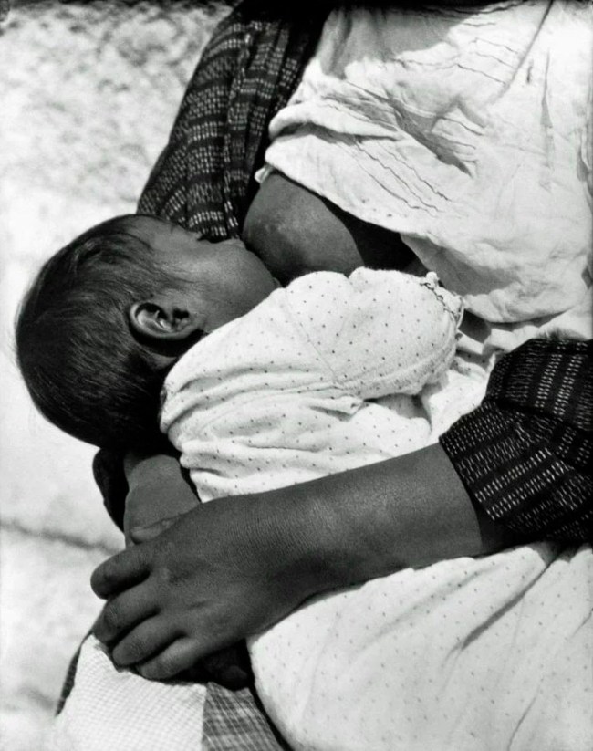 Tina Modotti (Italian, 1896-1942) 'Baby Nursing' 1926-1927