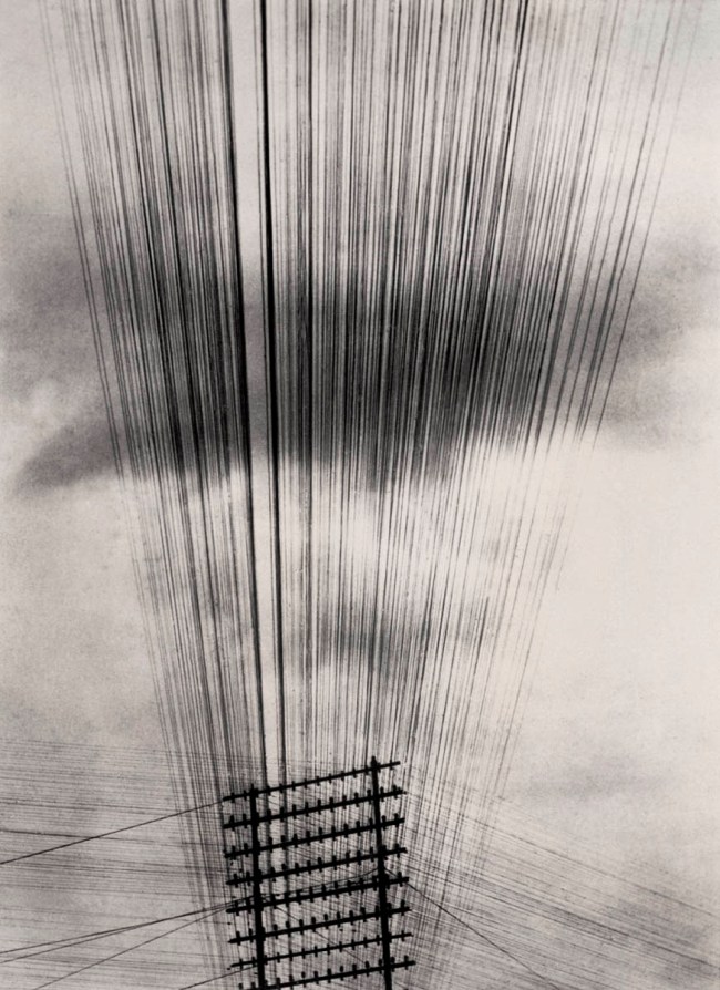 Tina Modotti (Italian, 1896-1942) 'Post with Cables' Mexico City, c. 1925