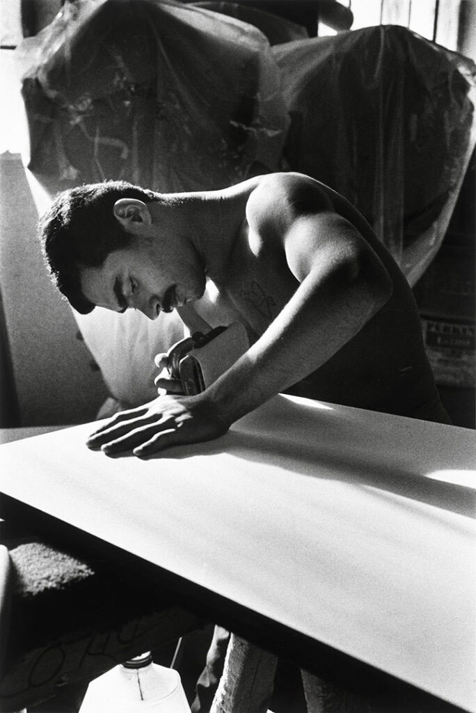 Louis Stettner (American, 1922-2016) 'Furniture Worker, Long Island City' 1972-1974