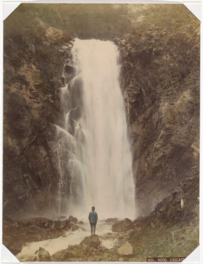 Baron Raimund von Stillfried (Austrian, 1839-1911) 'Hodo Falls at Nikko, Tochigi' between 1871 and 1885