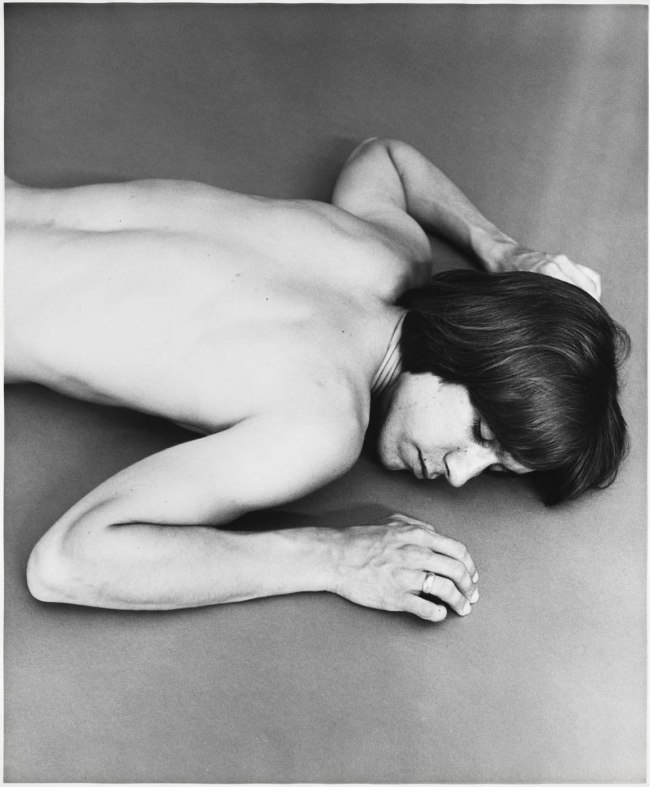 Peter Hujar (American, 1934-1987) 'Iggy Pop Lying Down' 1969