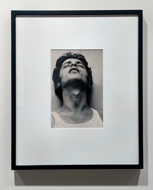 Peter Hujar (American, 1934-1987) 'Orgasmic Man (I)' 1969 (installation view)