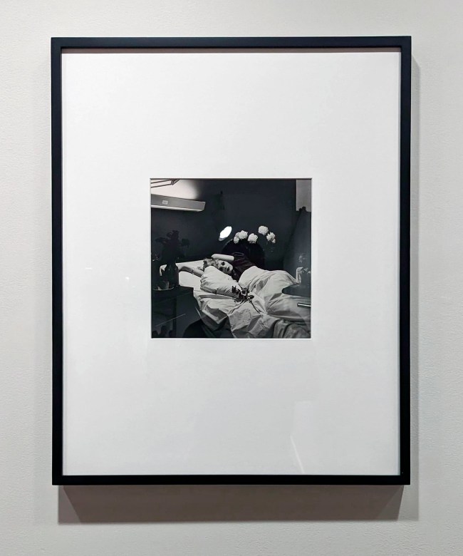 Peter Hujar (American, 1934-1987) 'Candy Darling on Her Deathbed' 1973 (installation view)