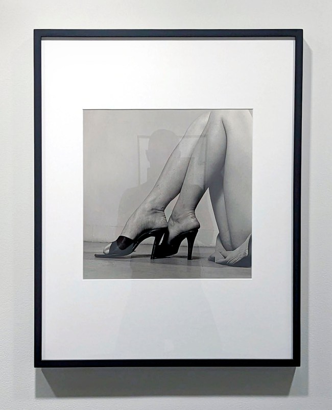 Peter Hujar (American, 1934-1987) 'Greer Lankton's Legs' 1983 (installation view)