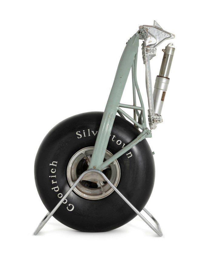 Lockheed Aircraft Company (manufacturer, Burbank, California, United States of America) 'Aircraft undercarriage from Lockheed Altair monoplane 'Lady Southern Cross', starboard side' Probably 1933