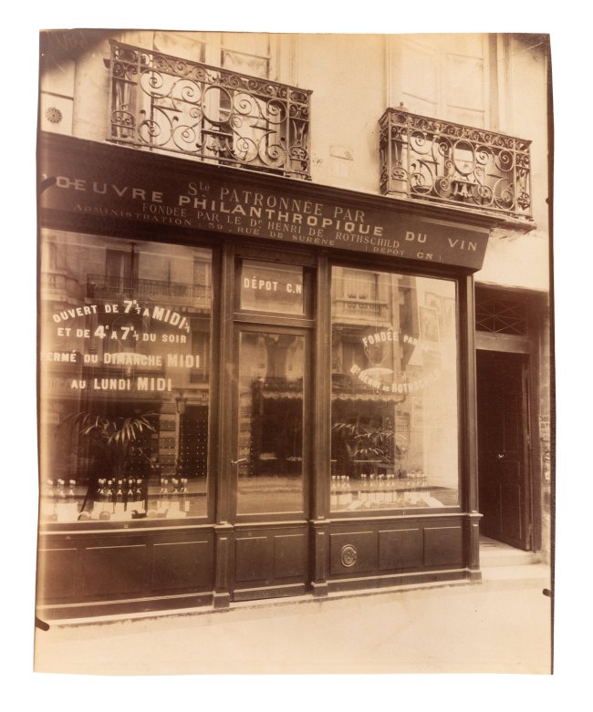 Eugène Atget (French, 1857-1927) 'Balcon, [15] rue du Petit Pont' 1913