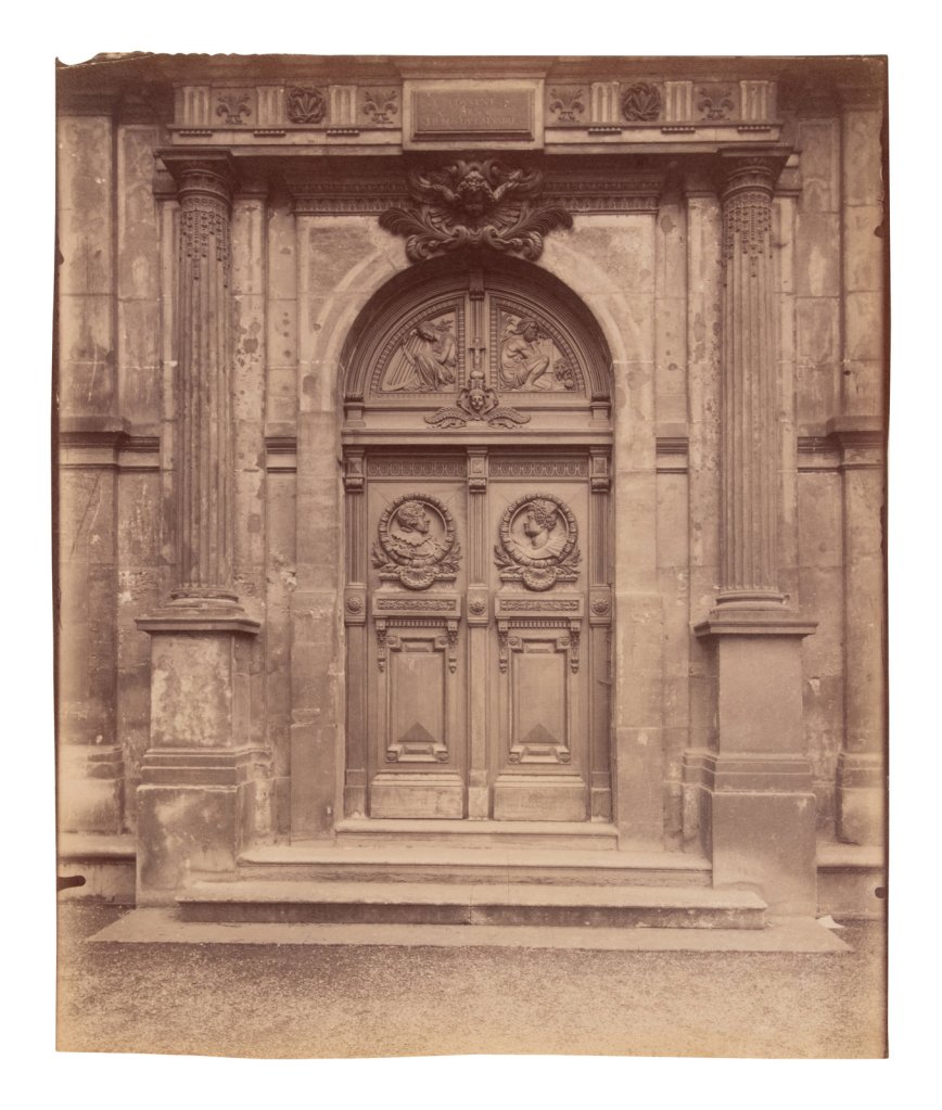 Eugène Atget (French, 1857-1927) 'Oratoire Marie de Médicis, Petit Luxembourg' 1903