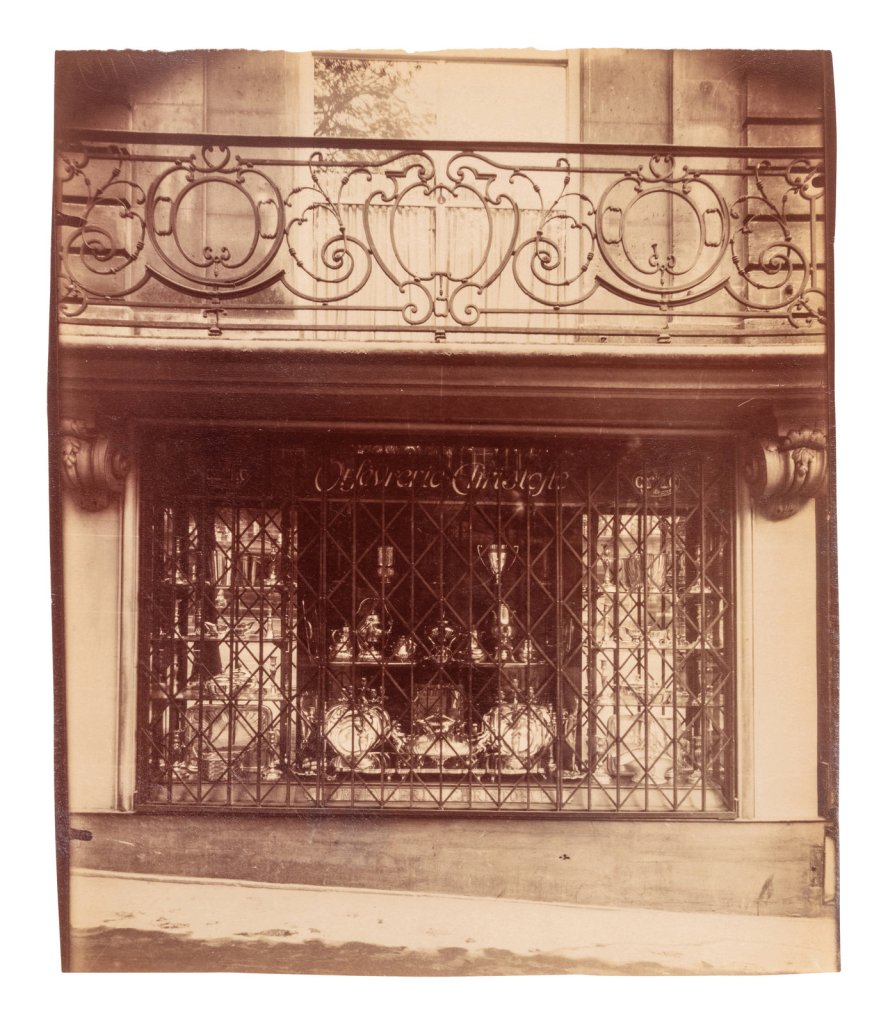 Eugène Atget (French, 1857-1927) 'Pavilion du Hanovre, boulevard des Capucines 33' 1913