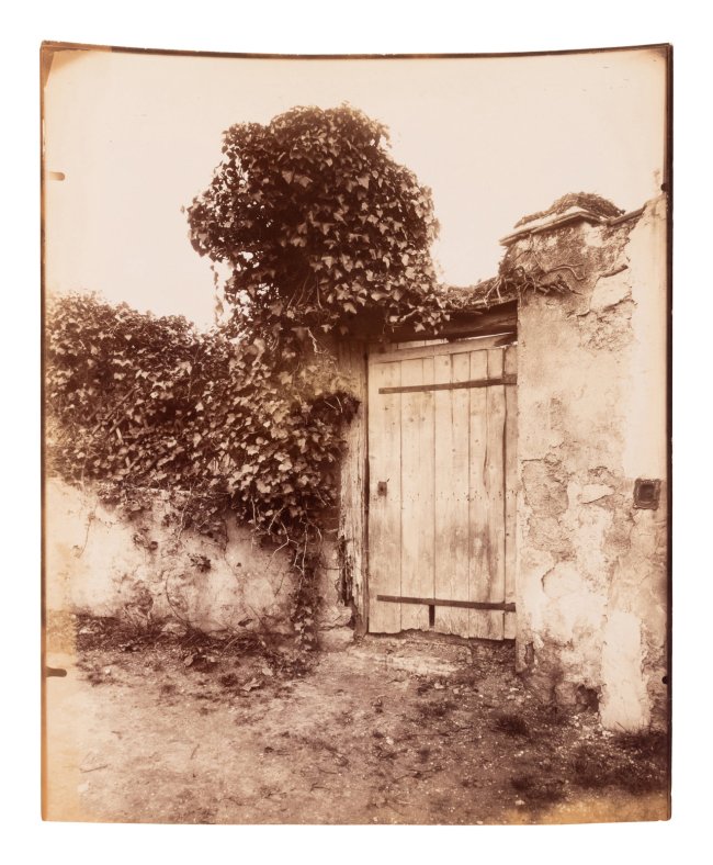  Eugène Atget (French, 1857-1927) 'Plessis Piquet [Entrée pittoresque, Châtillon]' 1921