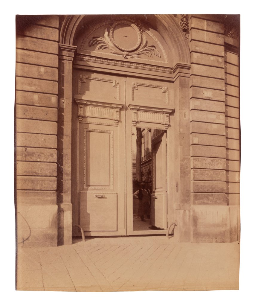 Eugène Atget (French, 1857-1927) 'Presbytère de Saint-Sulpice, rue de Vaugirard 50' 1900