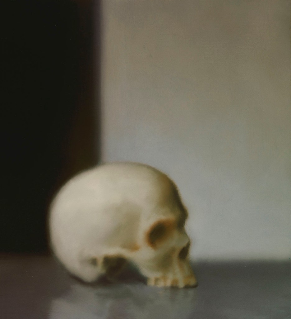 Gerhard Richter (German, b. 1932) 'Skull' 1983 from the exhibition 'Gerhard Richter. 100 Works for Berlin' at the Neue Nationalgalerie, Berlin, April 2023 - 2026