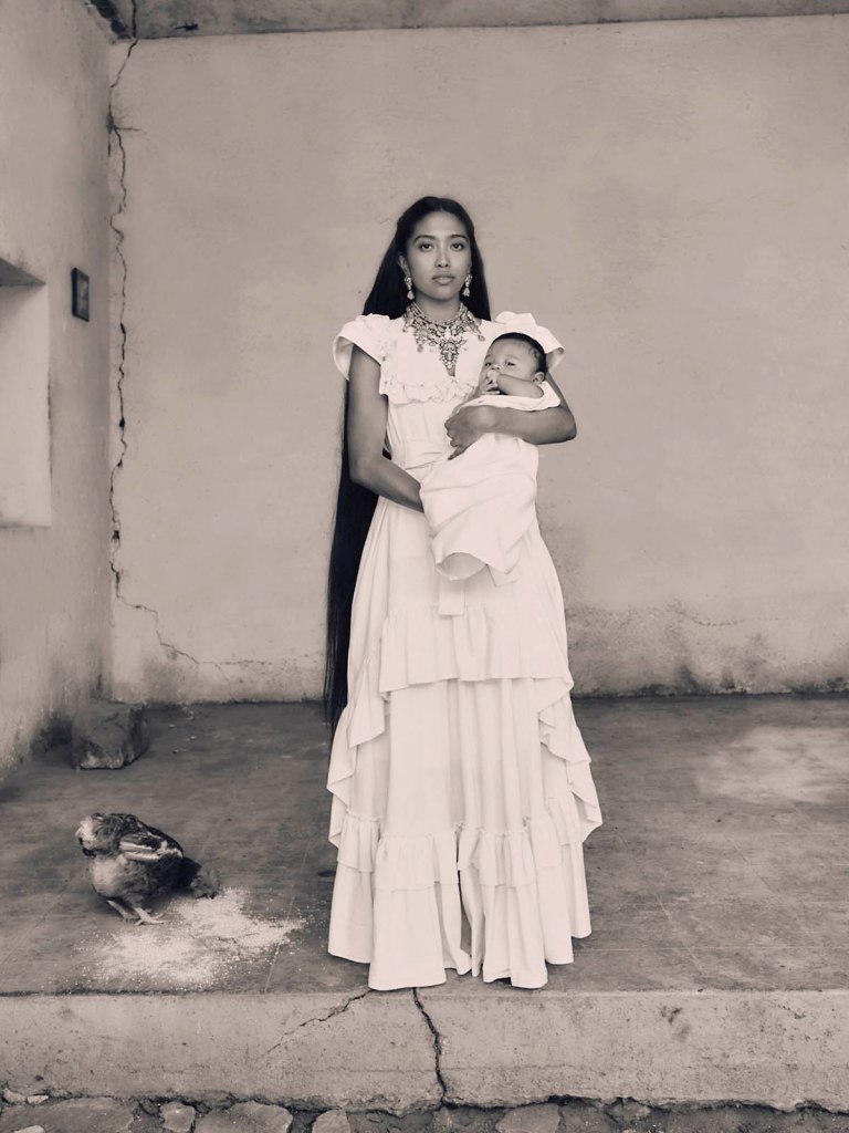 Enrique Leyva (Mexican, b. 1996) 'Madre e hijo' (Mother and son) Nd from festival and exhibitions 'What Makes Us Human? Image in the Age of A.I.' at the PhotoVogue Festival, BASE Milano, Milan, November 2023