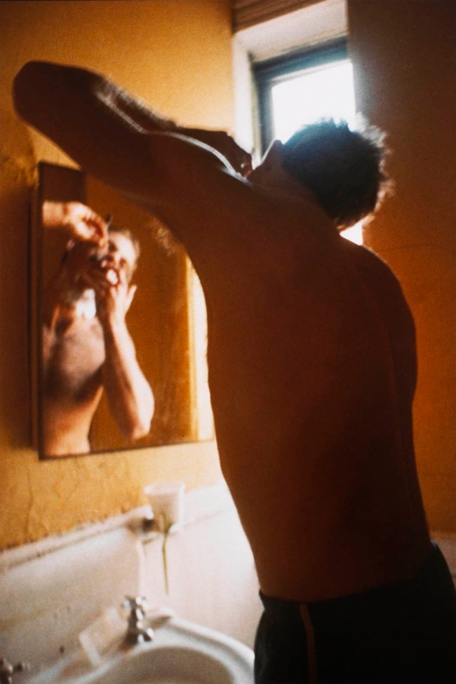 Nan Goldin (American, b. 1953) 'Thomas shaving, Boston' 1977