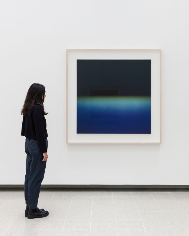 Installation view of Hiroshi Sugimoto, 'Opticks' series