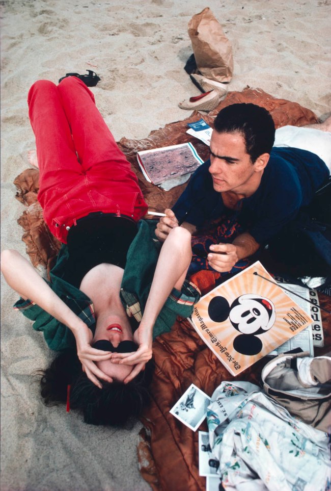 Nan Goldin (American, b. 1953) 'C.Z. and Max on the beach, Truro, Mass.' 1976