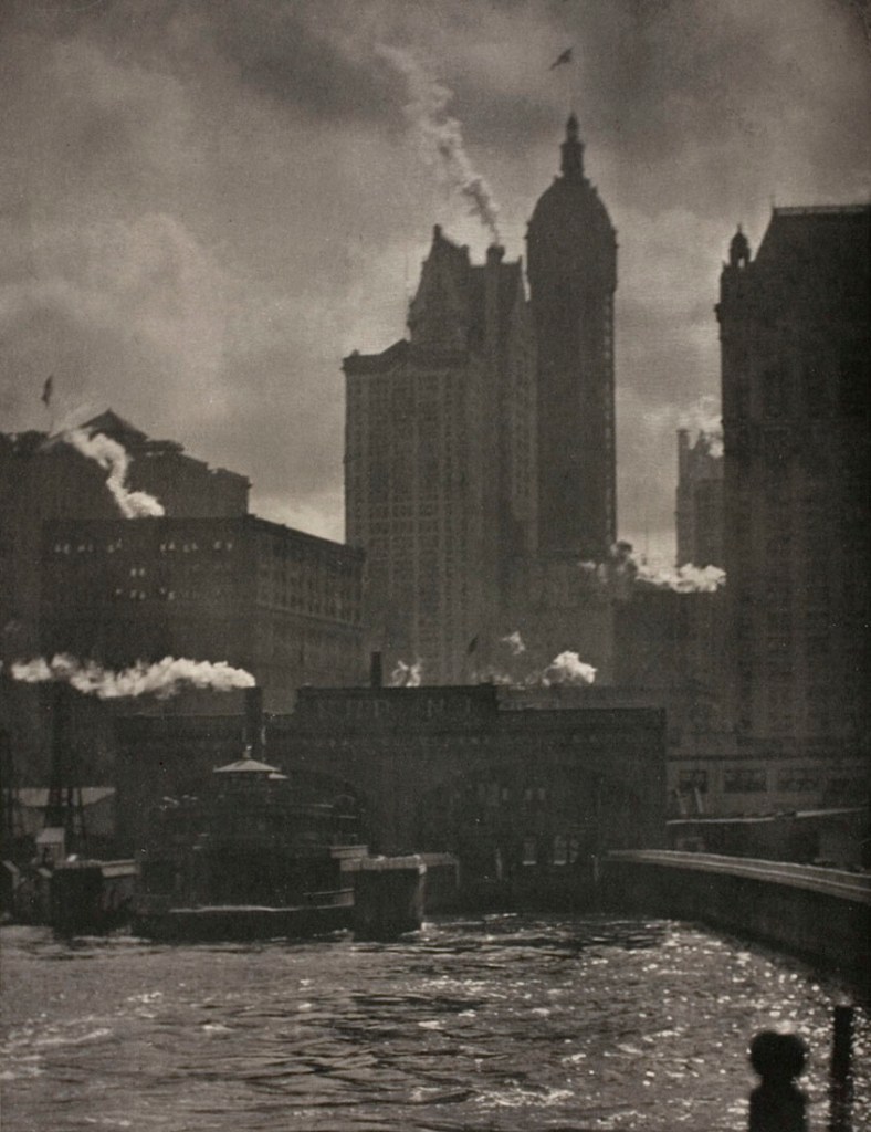 Alfred Stieglitz (American, 1864-1946) 'The City of Ambitions' 1910