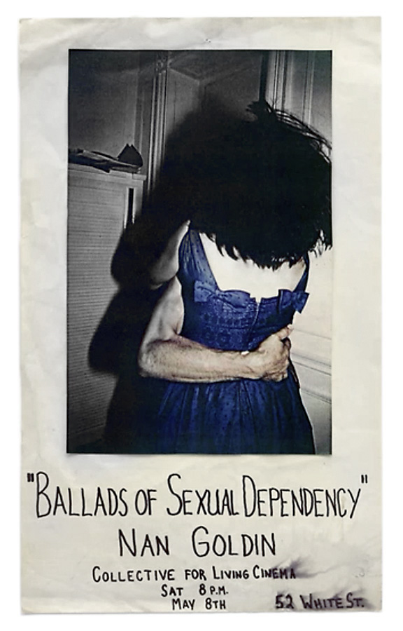 "Ballads of Sexual Dependency" Nan Goldin poster