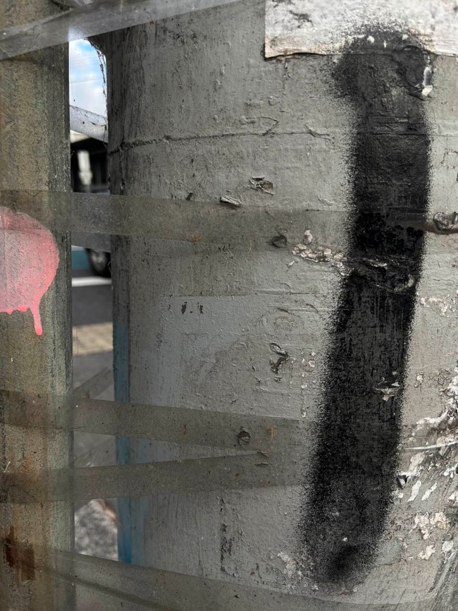 Ian Lobb (Australian, 1948-2023) 'Untitled (pink and black)' 31 January 2023