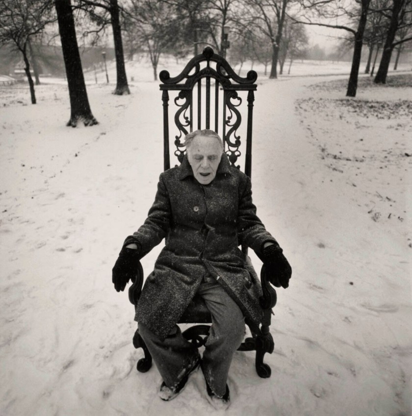 Arthur Tress (American, b. 1940) 'Last Portrait of My Father, New York, New York' 1978