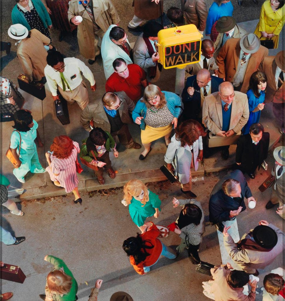 Alex Prager (American, b. 1979) 'Crowd #11 (Cedar and Broad Street)' 2013