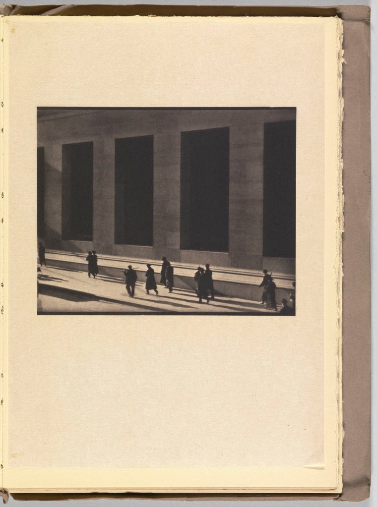 Paul Strand (American, 1890-1976) 'New York [Wall Street]' Negative 1915; print 1916 Photogravure