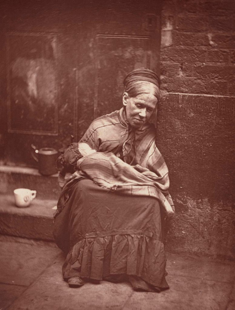 John Thomson (Scottish 1837-1921) 'The crawlers' 1876-1877