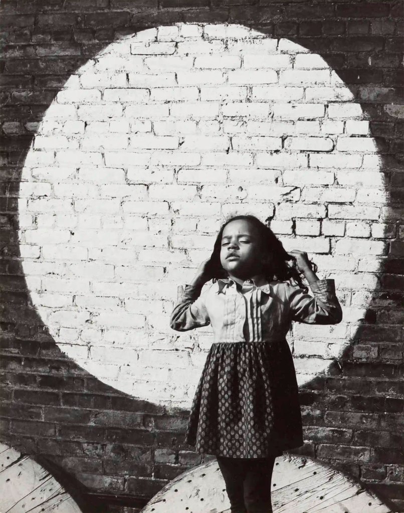 Arthur Tress (American, b. 1940) 'Girl and Moon Dream, New York, New York' 1968