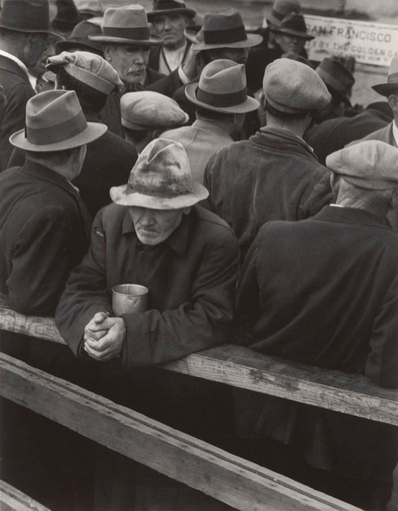 Dorothea Lange (American, 1895-1965) 'White Angel Breadline, San Francisco, California' 1933
